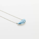Blue Larimar Stone Necklace Nadia 