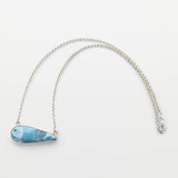 Larimar Drop Necklace Naomi