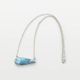 Larimar Drop Necklace Naomi