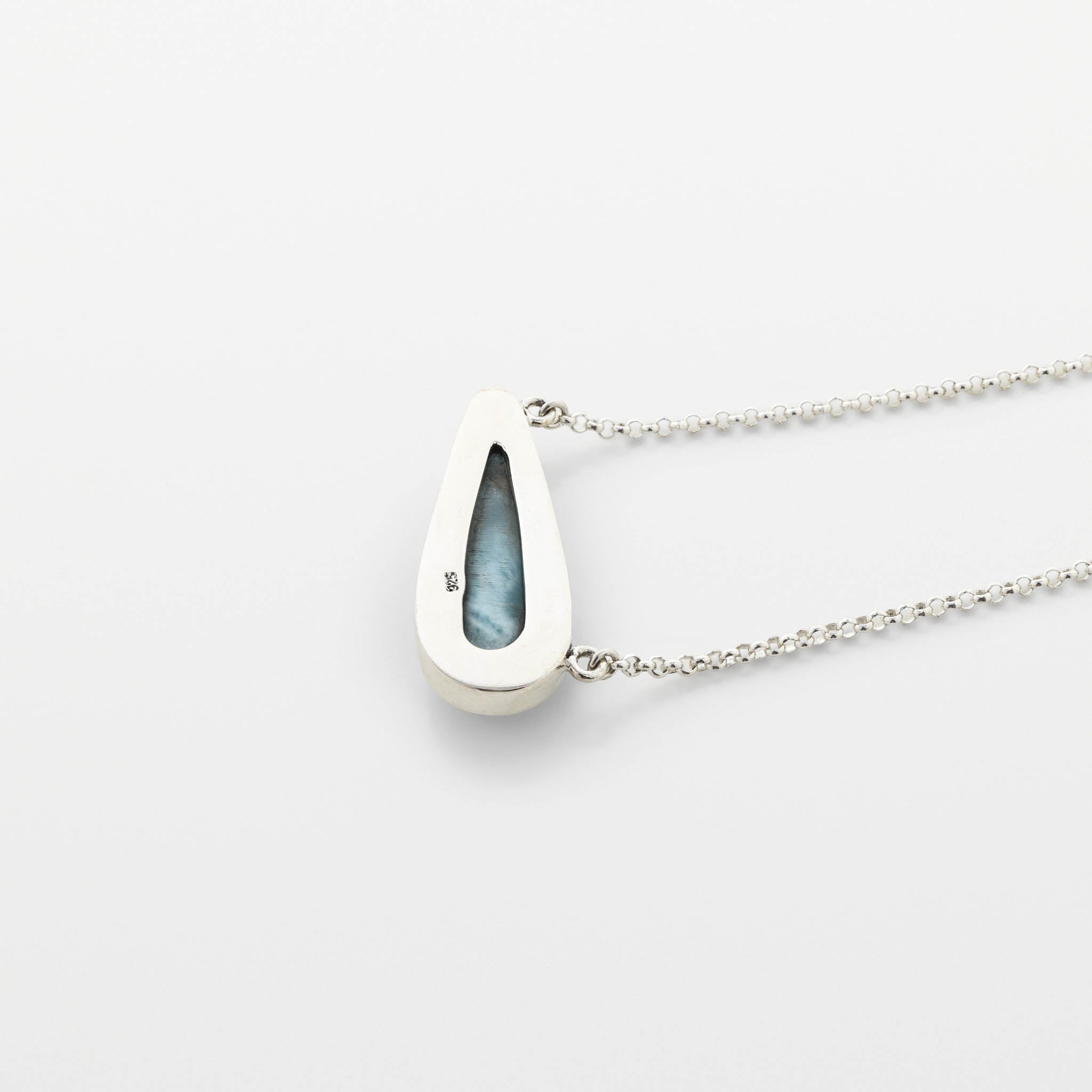 Larimar Drop Necklace Naomi