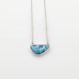 Larimar Silver Necklace Nicole