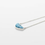 Larimar Silver Necklace Nicole