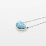 Larimar Silver Necklace Nina