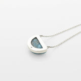 Larimar Silver Necklace Nina