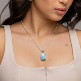 Larimar Stone Dominican Republic Jesse Pendant
