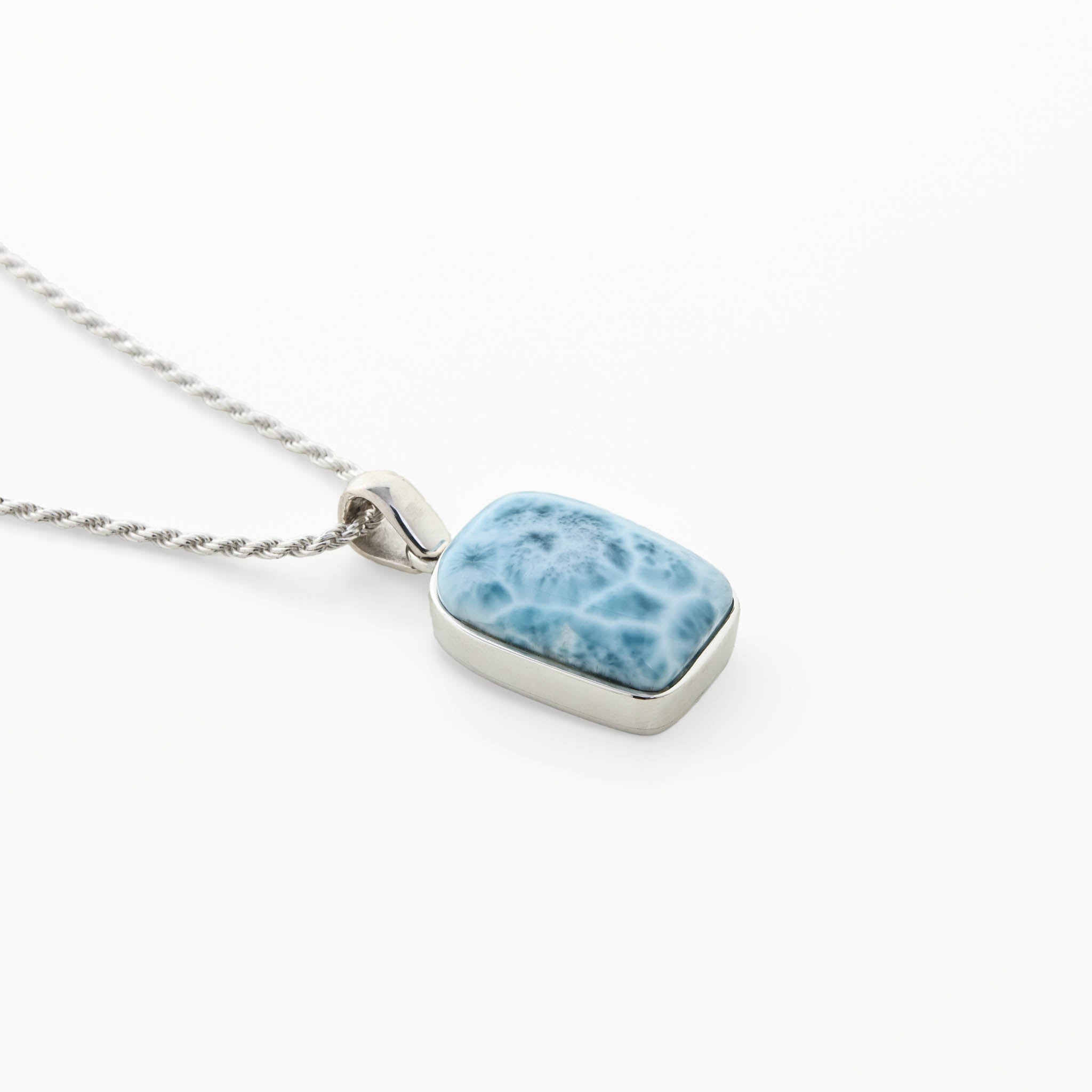 Larimar Stone Dominican Republic Jesse Pendant
