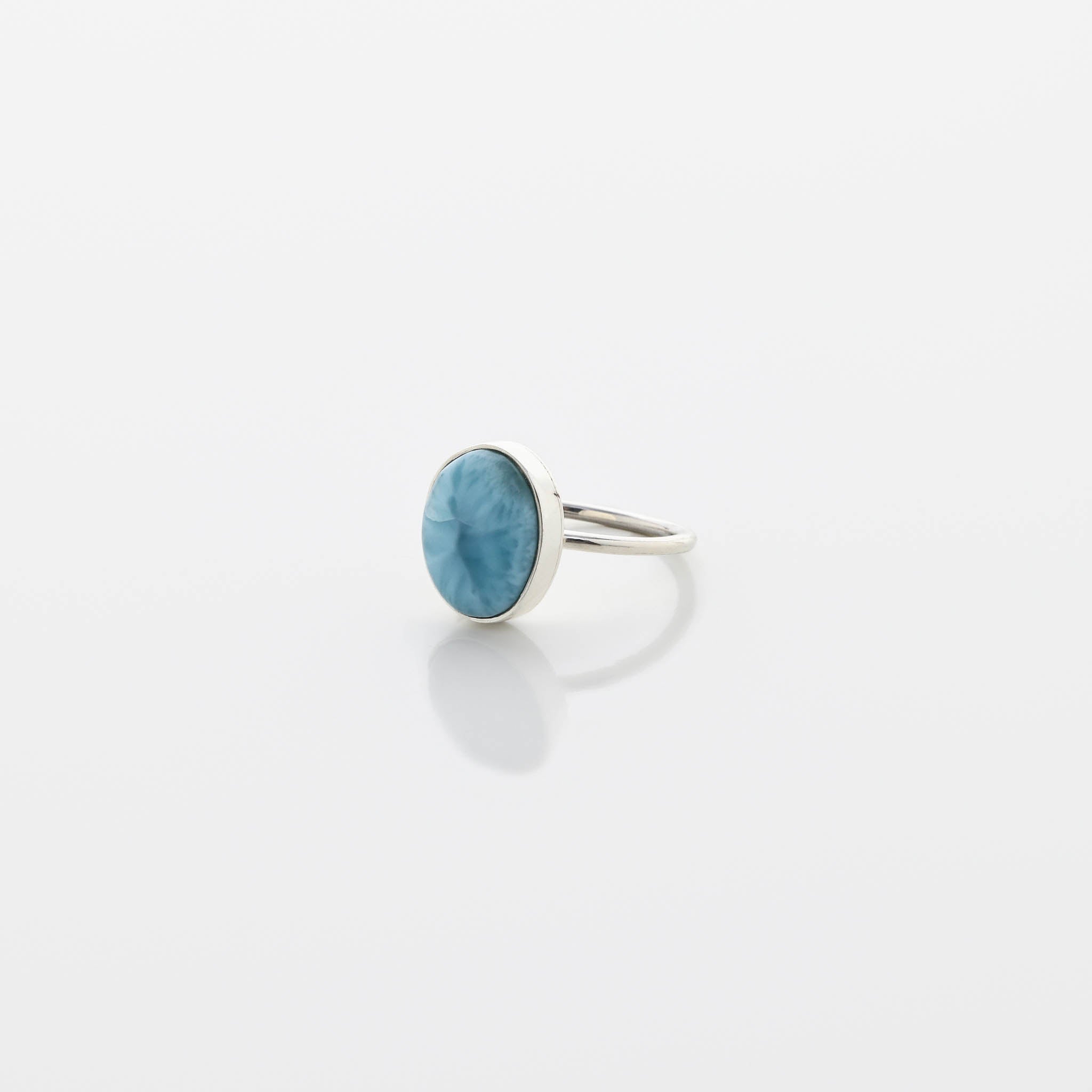 Larimar Oval Ring Bea