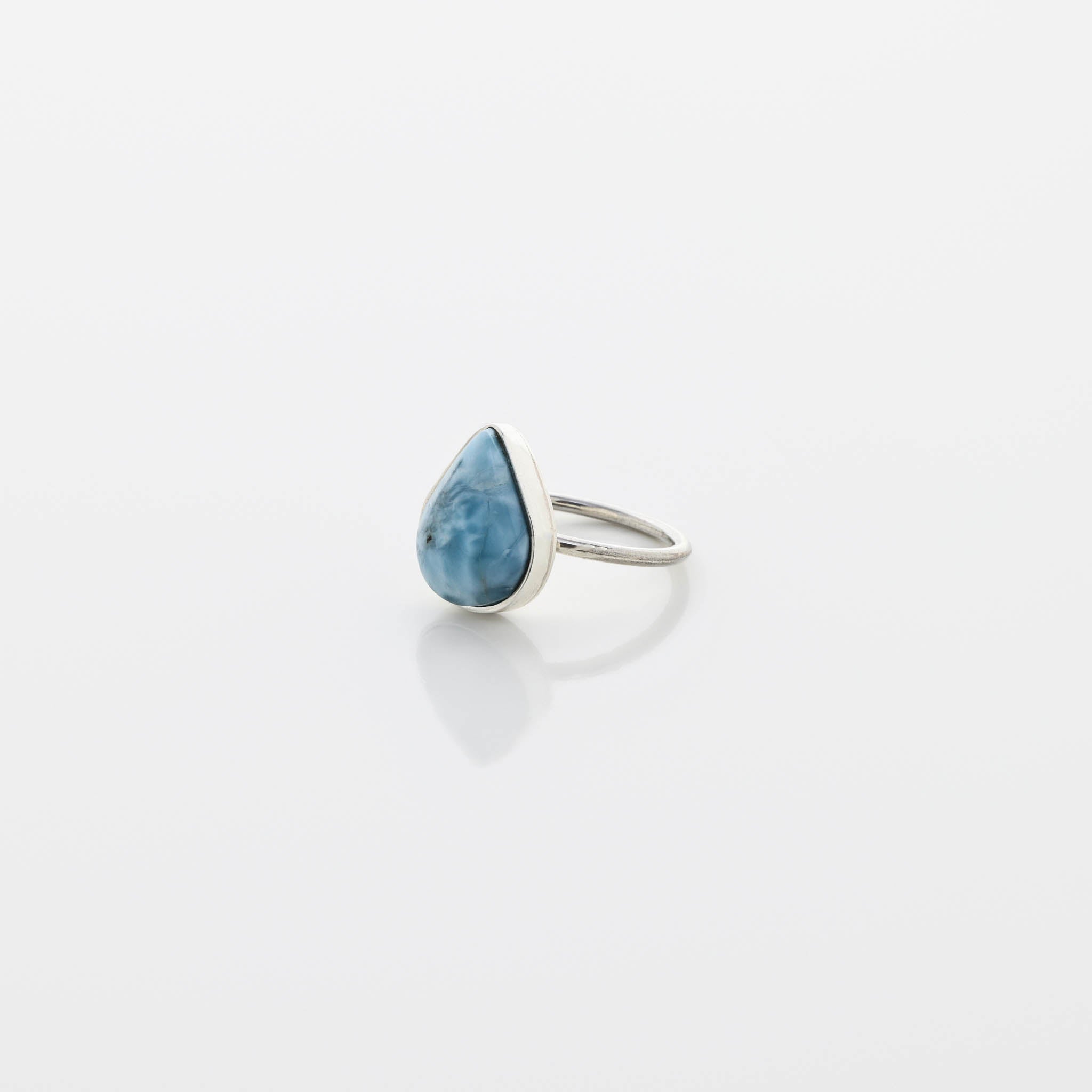 Larimar Drop Ring Beni