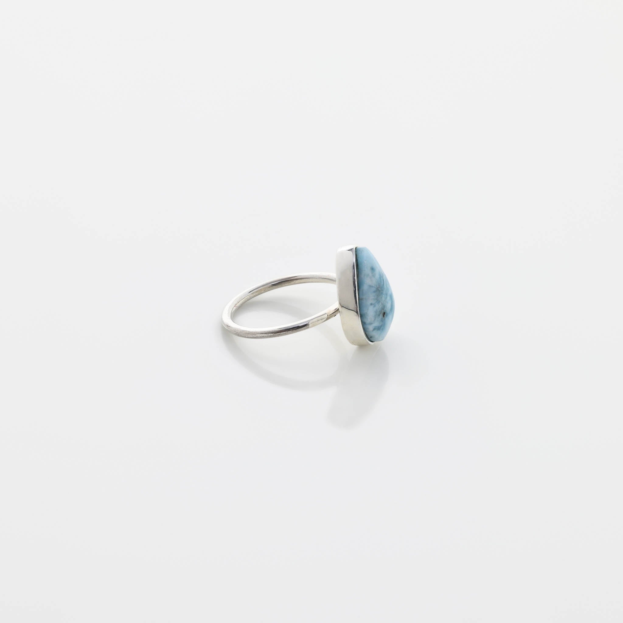 Larimar Drop Ring Beni