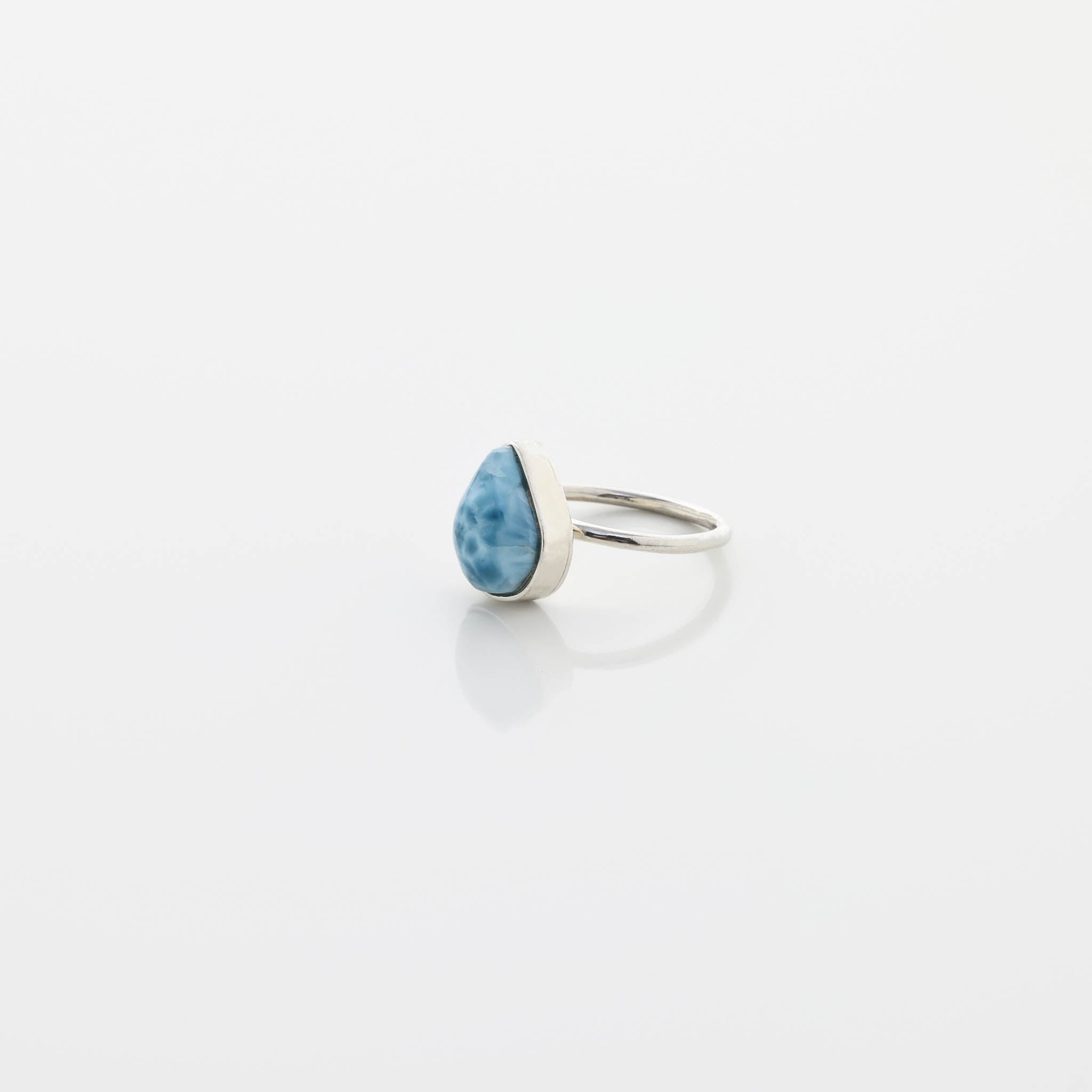 Blue Larimar Ring Bila 