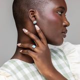 Square-cut Larimar Ring Brie