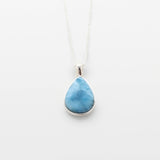 Larimar Pendant Silver Odelia
