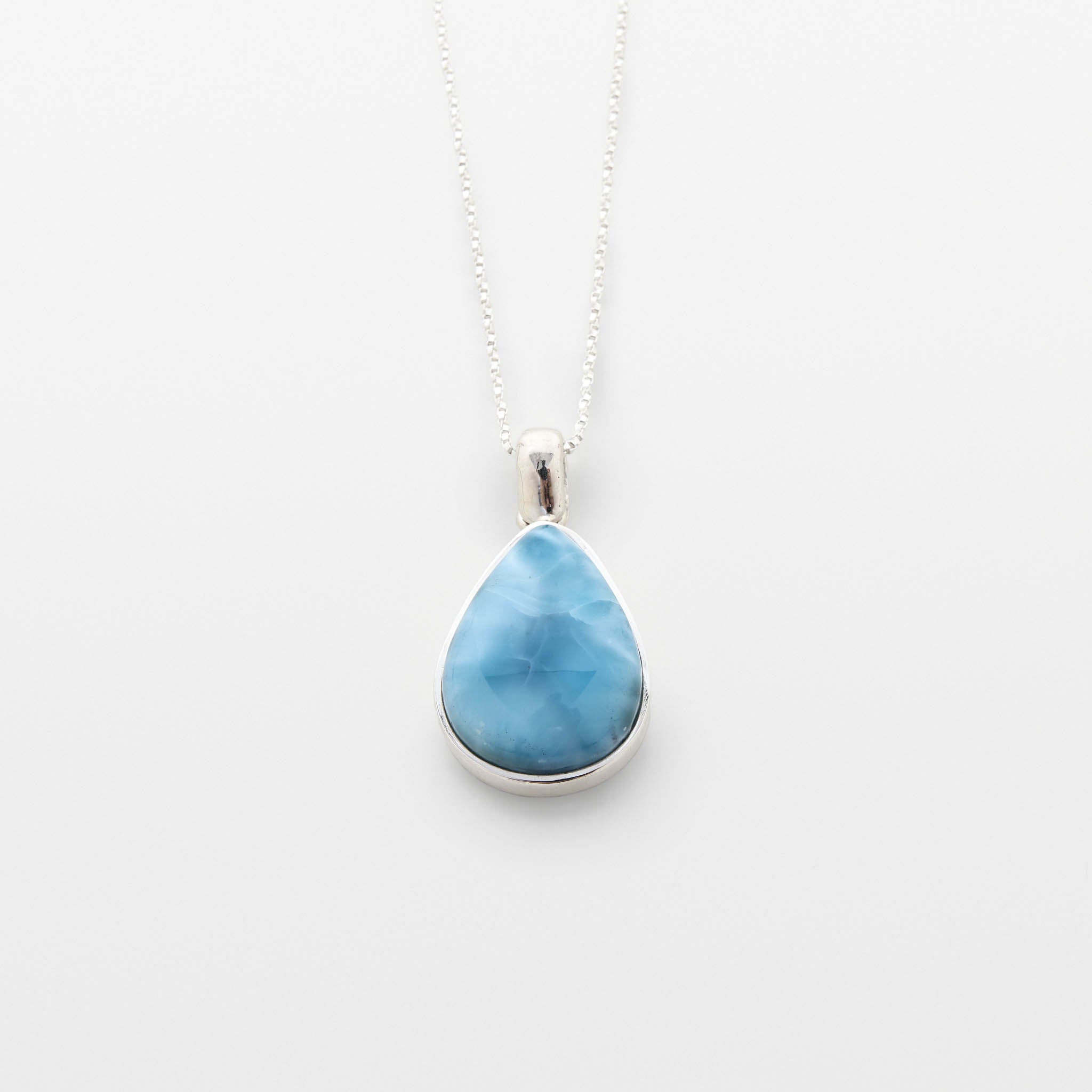 Larimar Pendant Silver Odelia