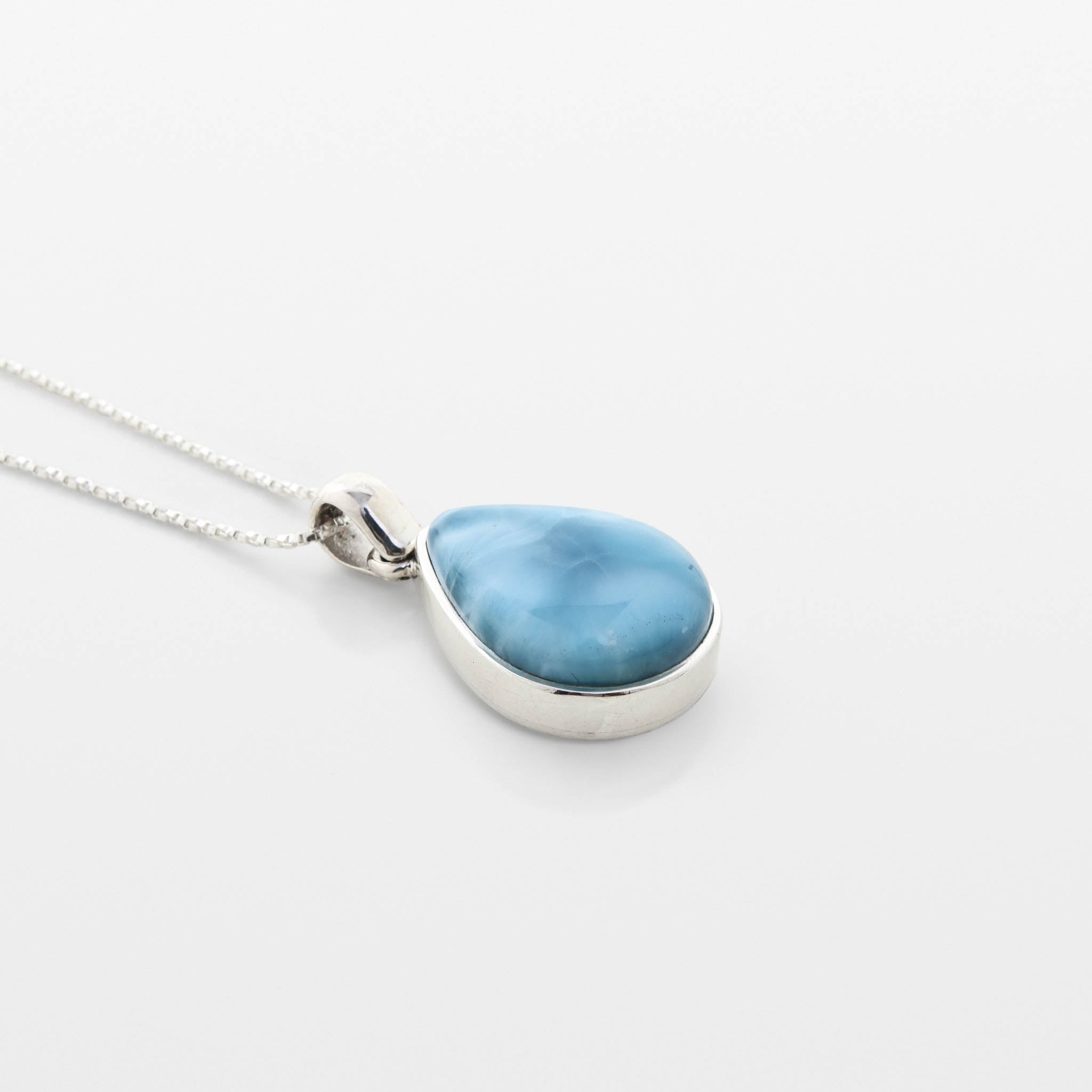 Larimar Pendant Silver Odelia