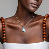 Larimar Pendant Navi Triangle