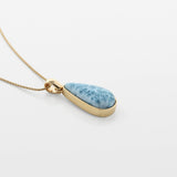 Larimar Gold Vermeil Pendant Beth