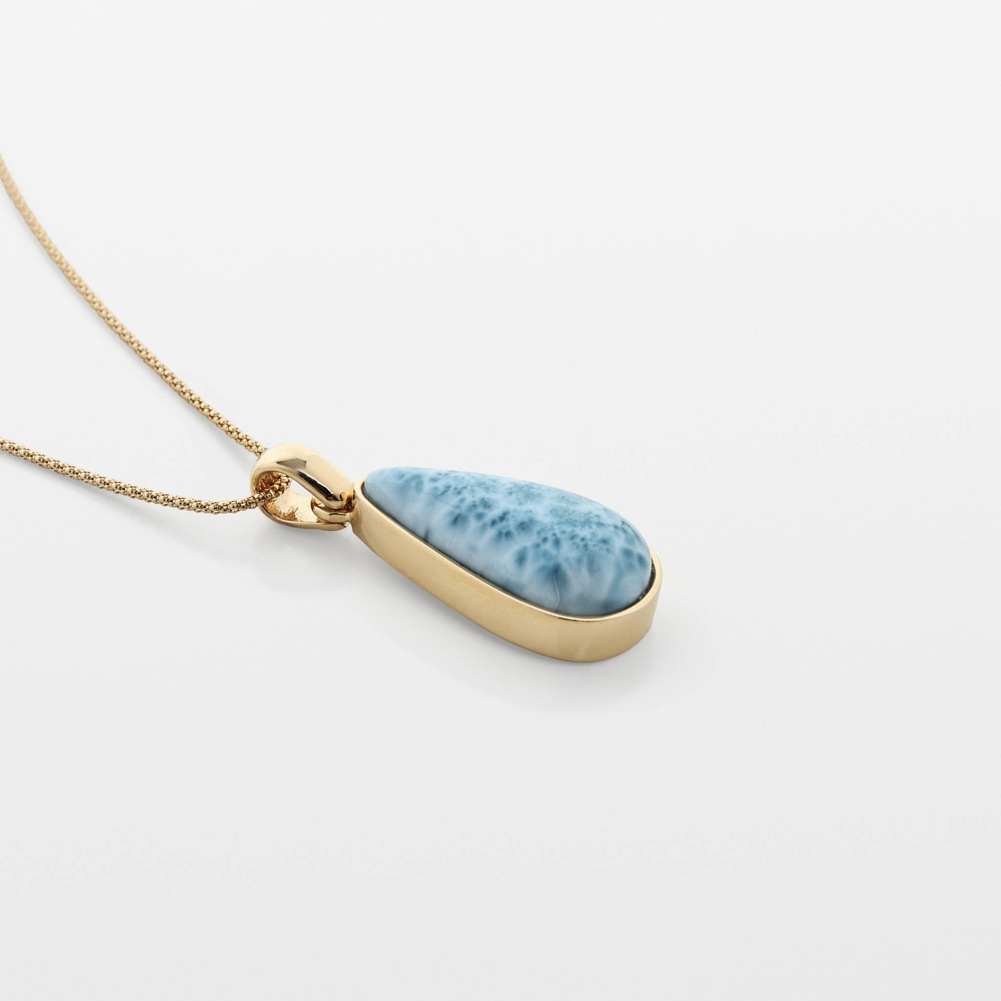 Larimar Gold Vermeil Pendant Beth