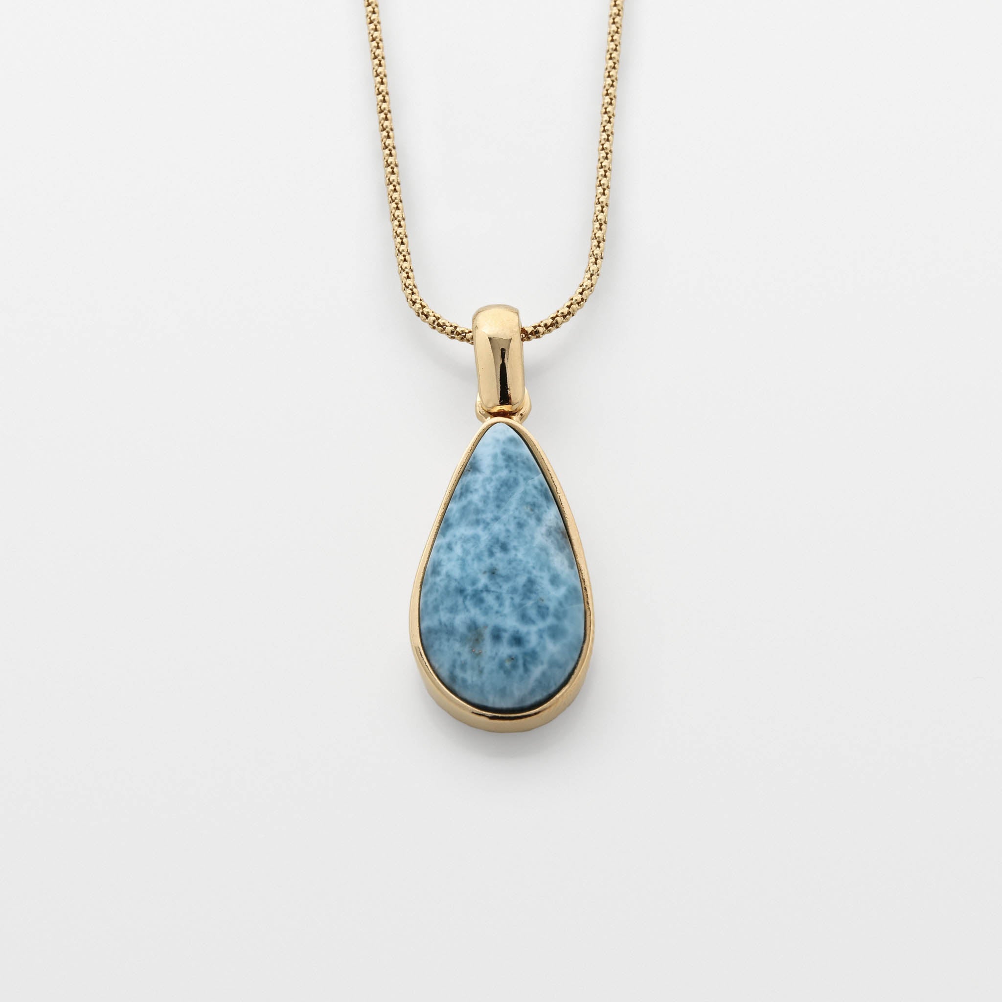 Larimar Gold Vermeil Pendant Bree