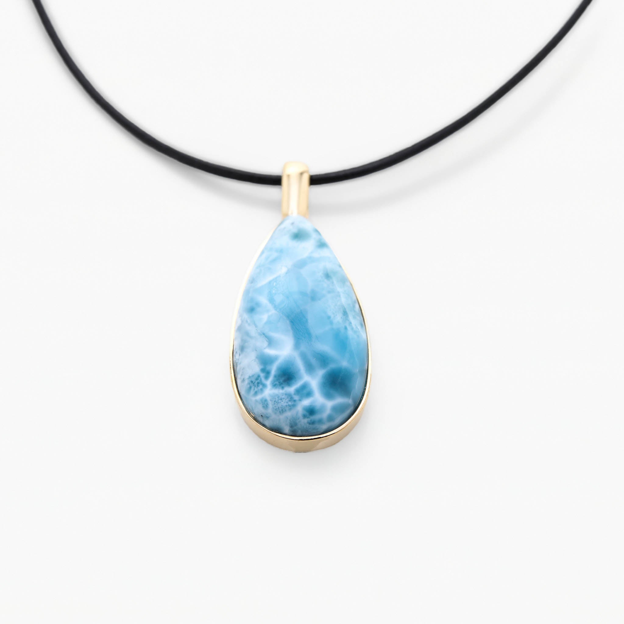 Larimar Gold Vermeil Pendant Camryn