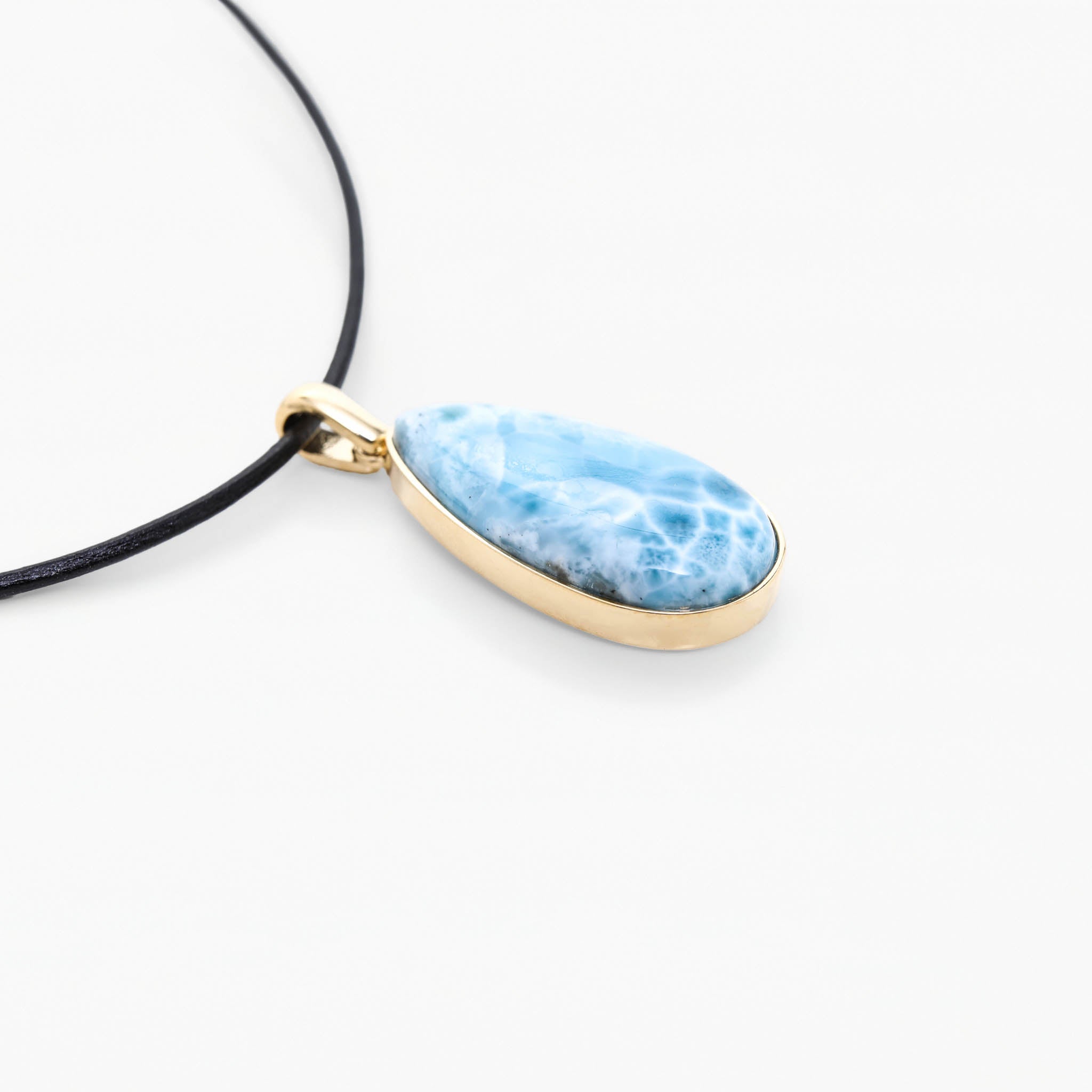 Larimar Gold Vermeil Pendant Camryn