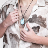 Larimar Necklace Silas