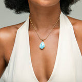 Larimar Pendant Clara