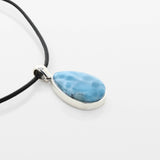 Teardrop Larimar Pendant Oriana
