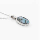 Larimar Specimen Pendant Bianca