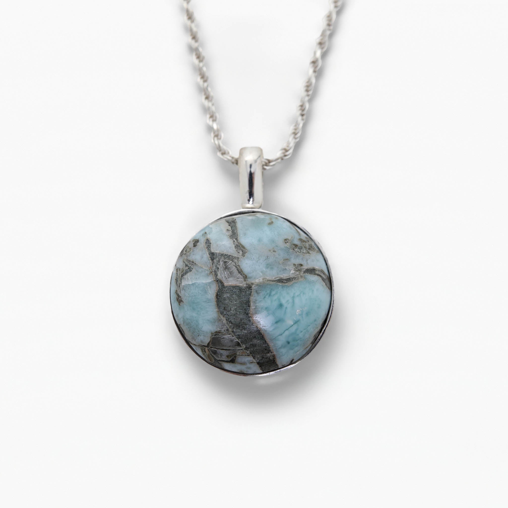 Larimar Specimen Pendant Blair