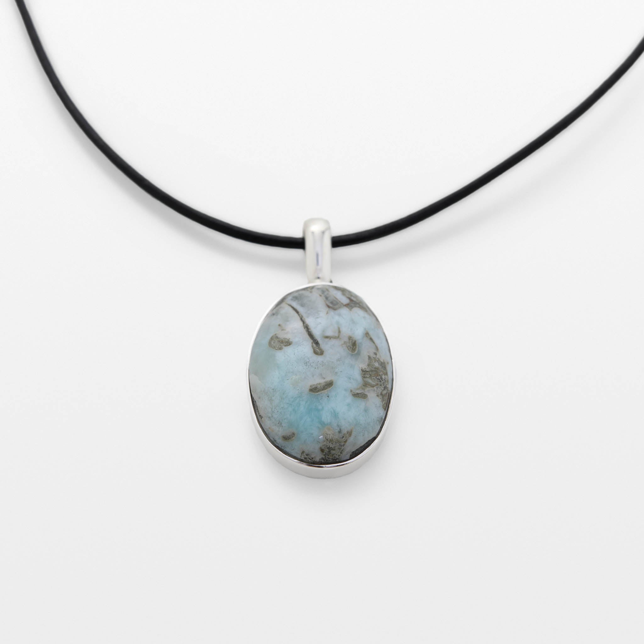 Larimar Specimen Pendant Bree