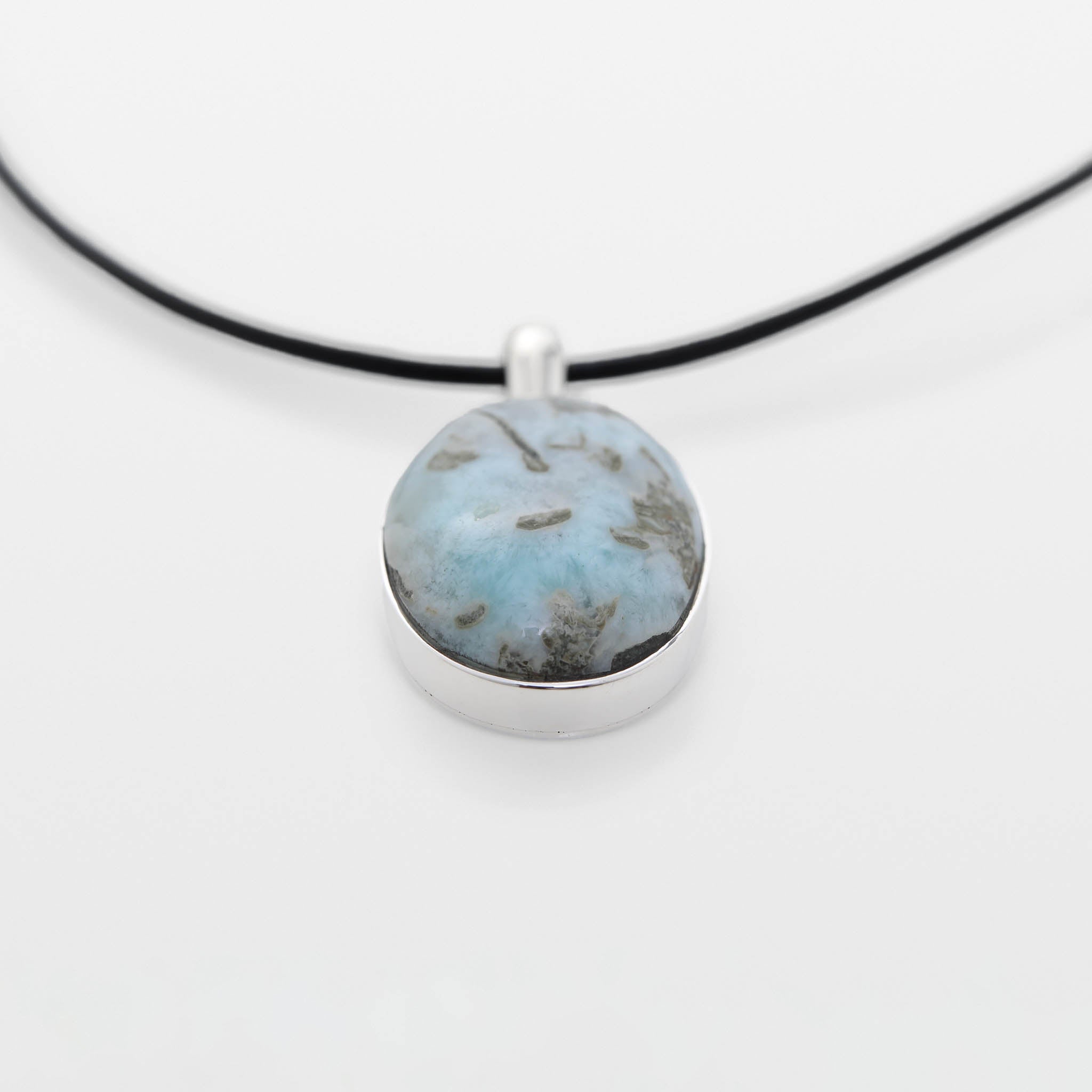 Larimar Specimen Pendant Bree