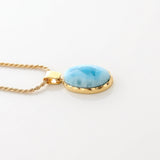 Gold Vermeil Lilie Pendant