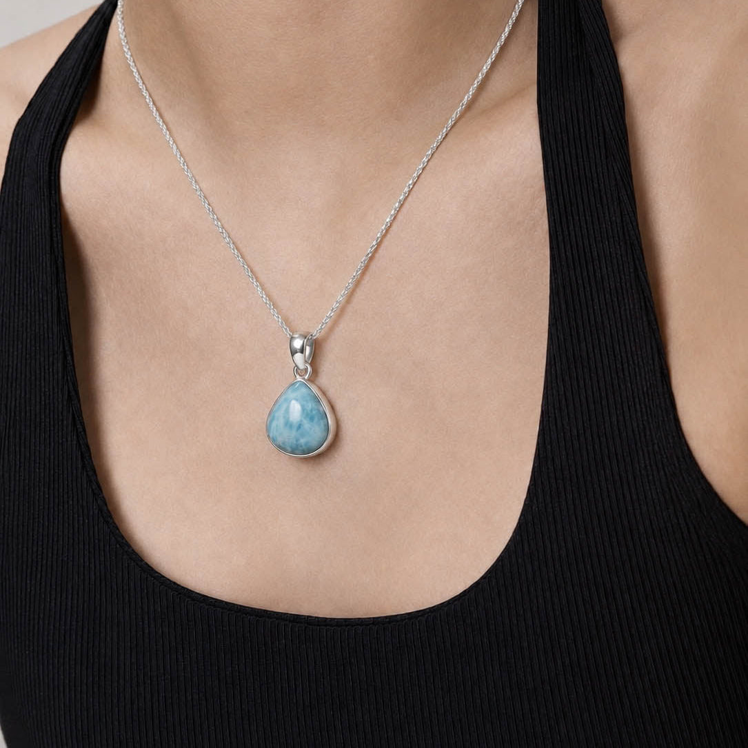 Larimar Pendant Lina