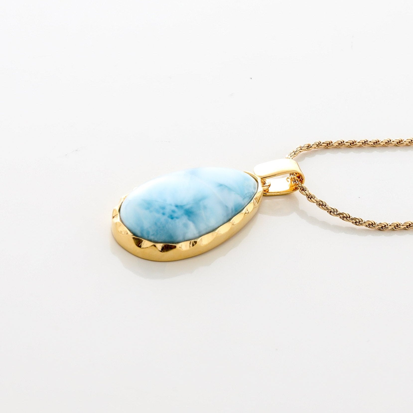 Gold Vermeil Lune Pendant