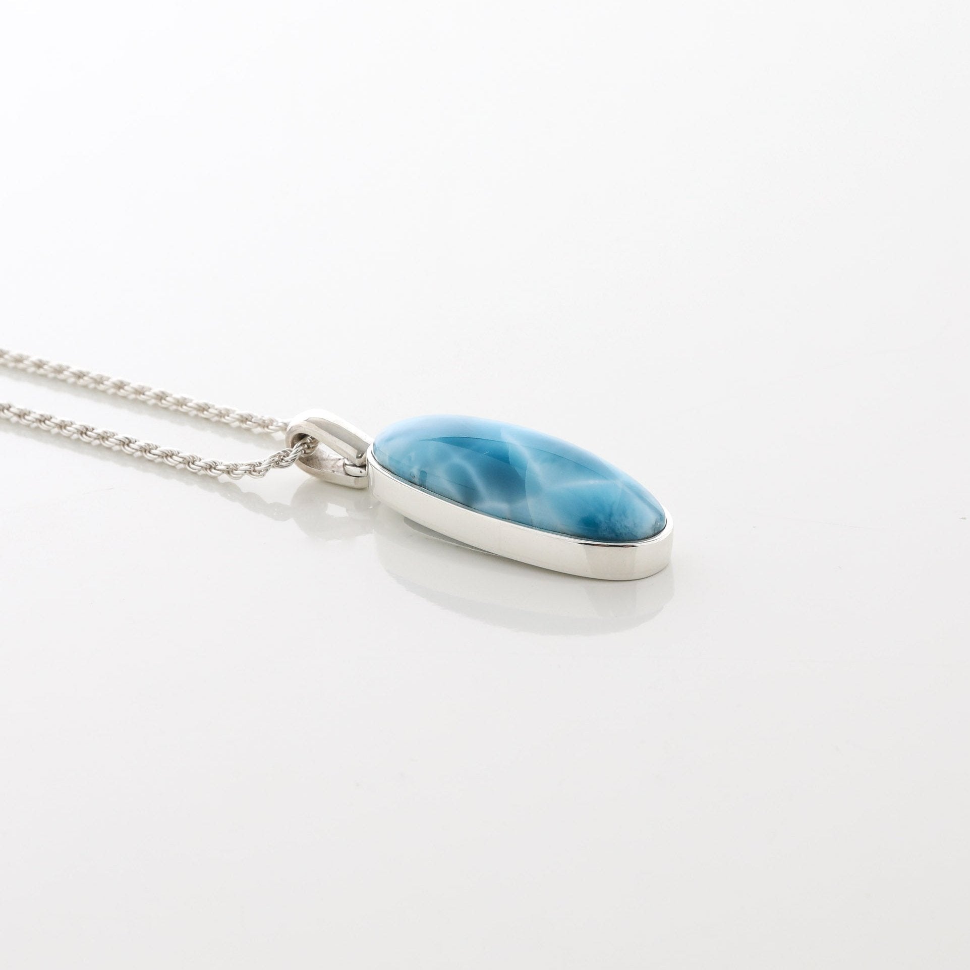 Larimar Stone Mae Pendant