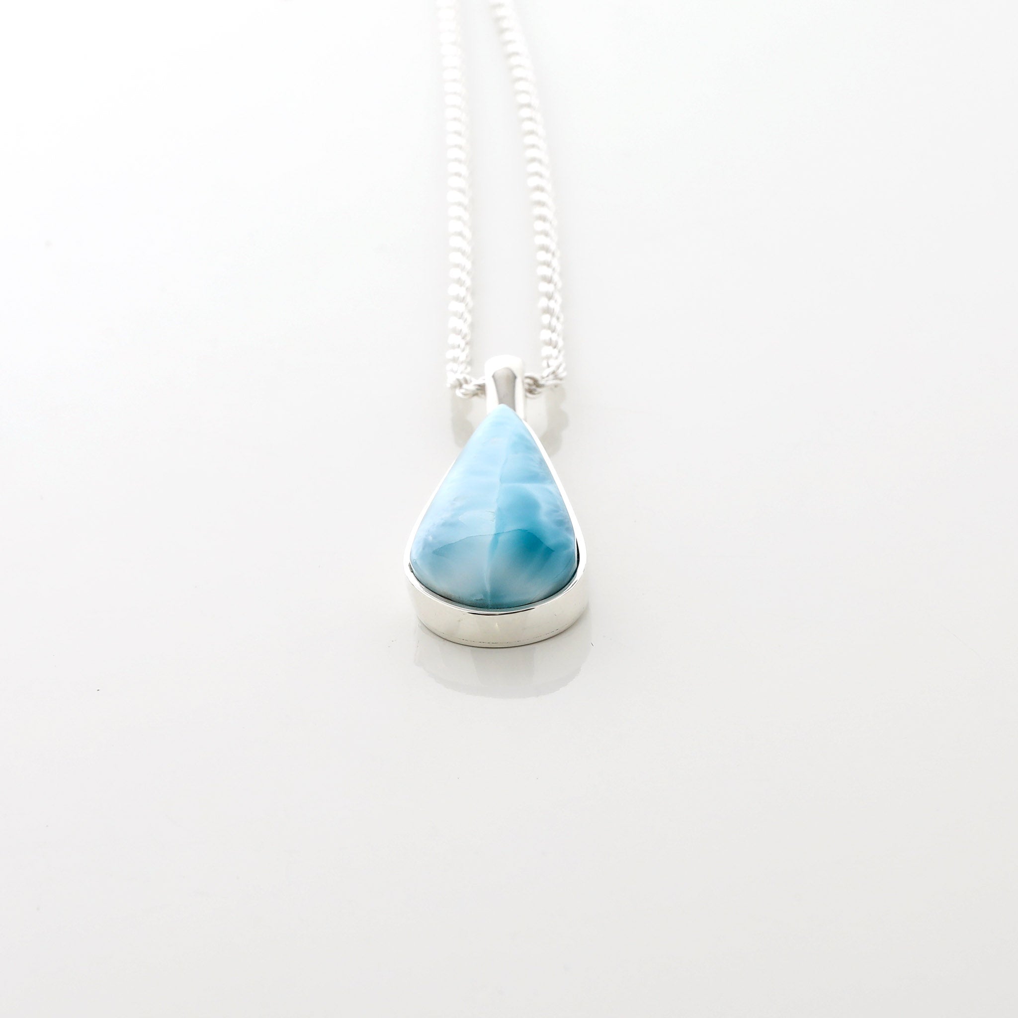 Larimar Stone Pendant Malia