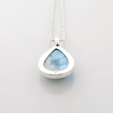 Larimar Stone Pendant Mavi