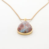 Gold Vermeil Larimar Pendant Mia