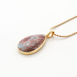 Gold Vermeil Larimar Pendant Mia