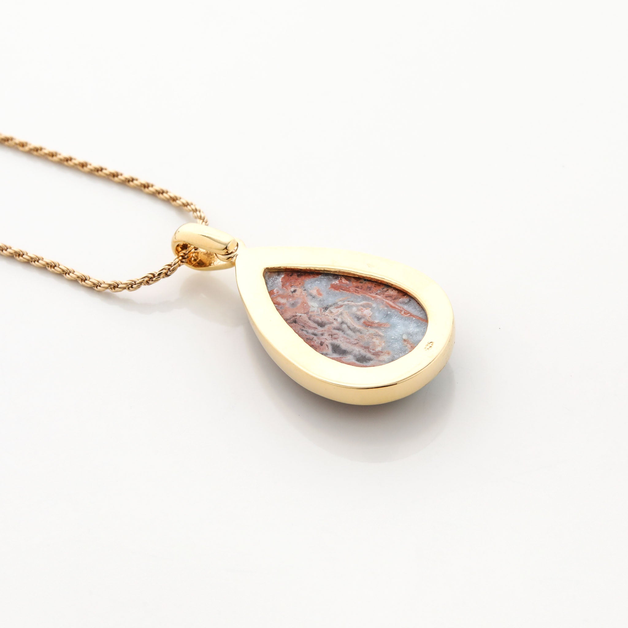 Gold Vermeil Larimar Pendant Mia