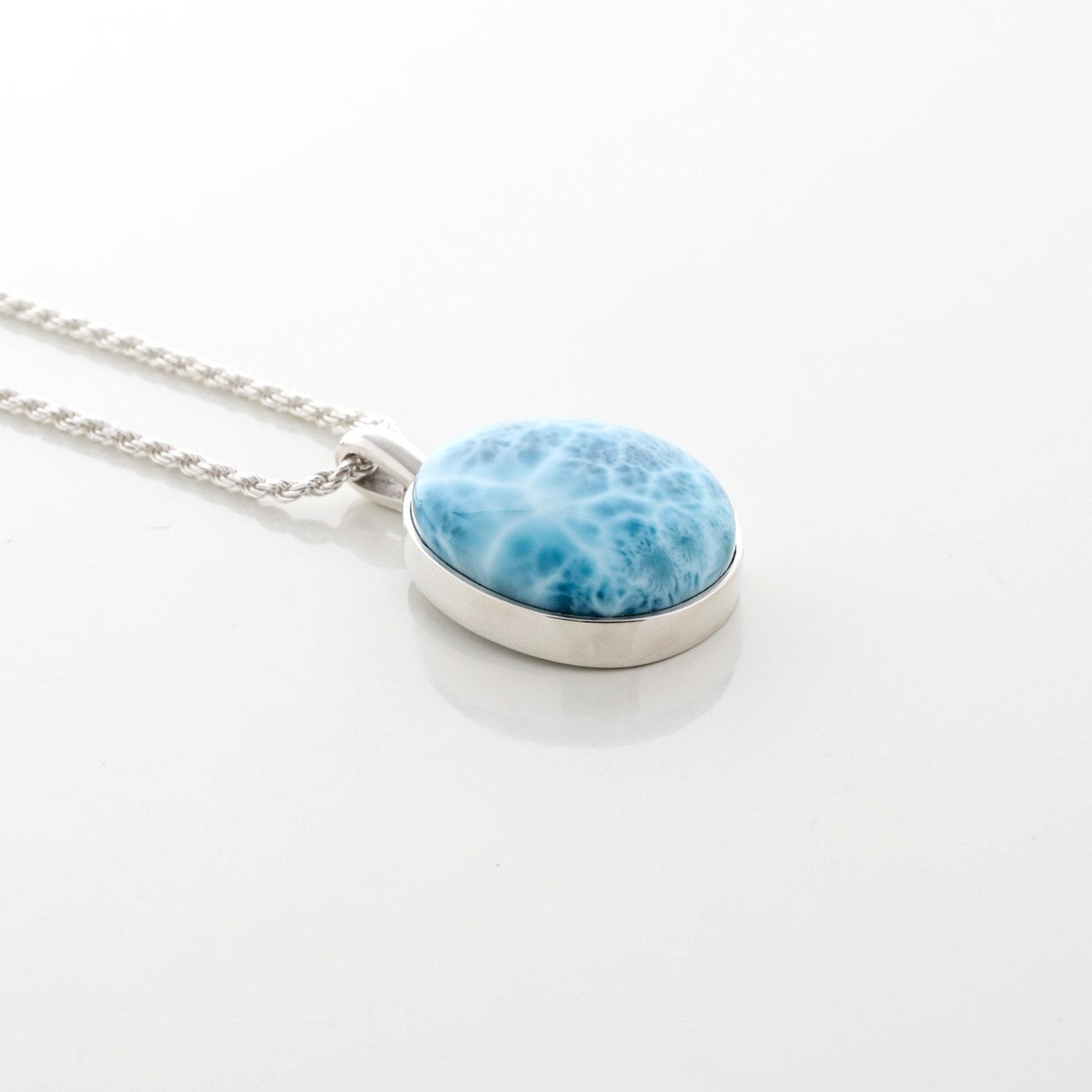 Larimar Stone Pendant Micah