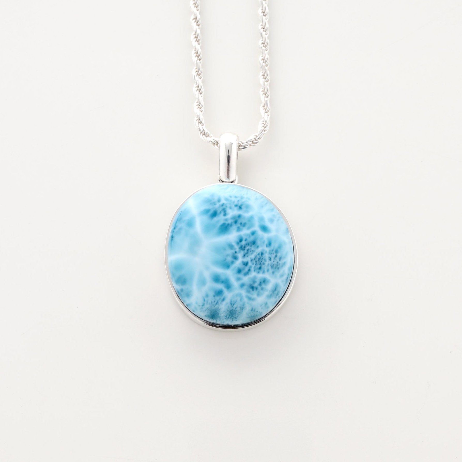 Larimar Stone Pendant Micah