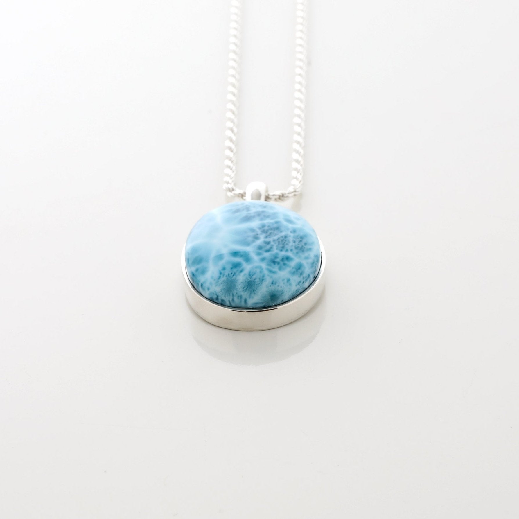 Larimar Stone Pendant Micah