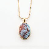 Gold Vermeil Larimar Pendant Milan