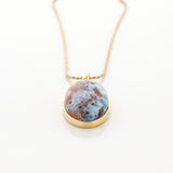 Gold Vermeil Larimar Pendant Milan