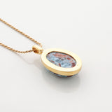 Gold Vermeil Larimar Pendant Milan