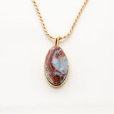 Gold Vermeil Larimar Pendant Millie