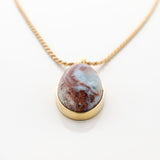 Gold Vermeil Larimar Pendant Millie