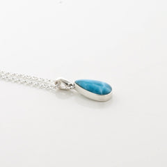  Larimar Stone Pendant Misty