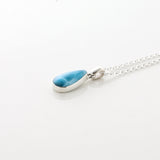  Larimar Stone Pendant Misty